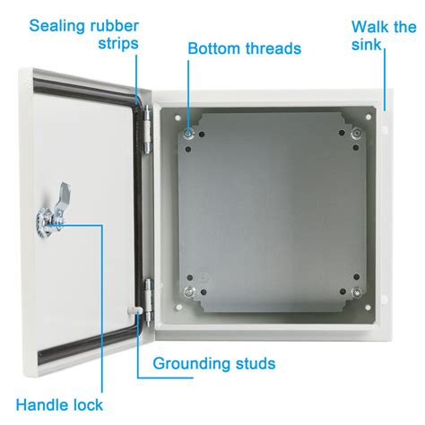 12x12x8 waterproof metal file boxes|12x12x8 hinged box.